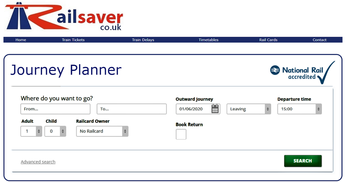 Cheap Brithdir Train Tickets