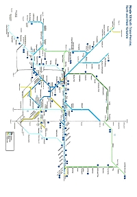 First TransPennine Express National Rail Route Map