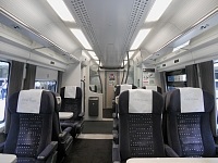 Stansted Express First Class seating
